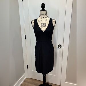Tori Richard Black Midi Dress